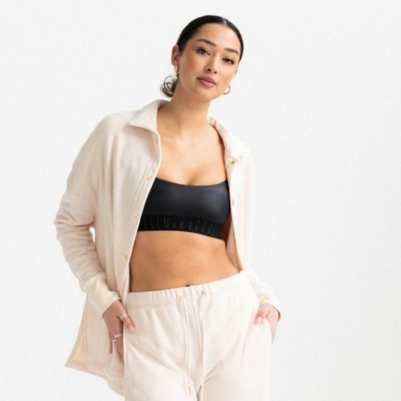 NWT Stunning Adam Selman Sport Liquid Latex "Branded Band Bra" - Picture 4 of 13